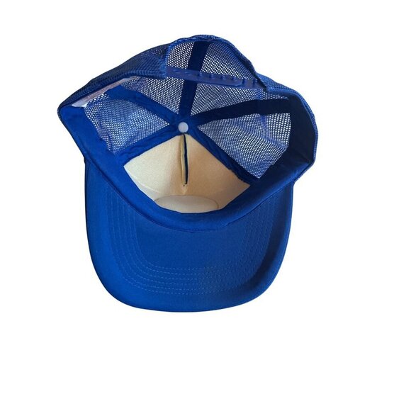 Hendricks County Ham Club Blue Trucker Hat One Size Fits All 100% Polyester & Ny - Picture 5 of 7